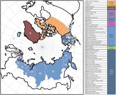 Regional geographies and public health lessons of the COVID-19 pandemic in the Arctic